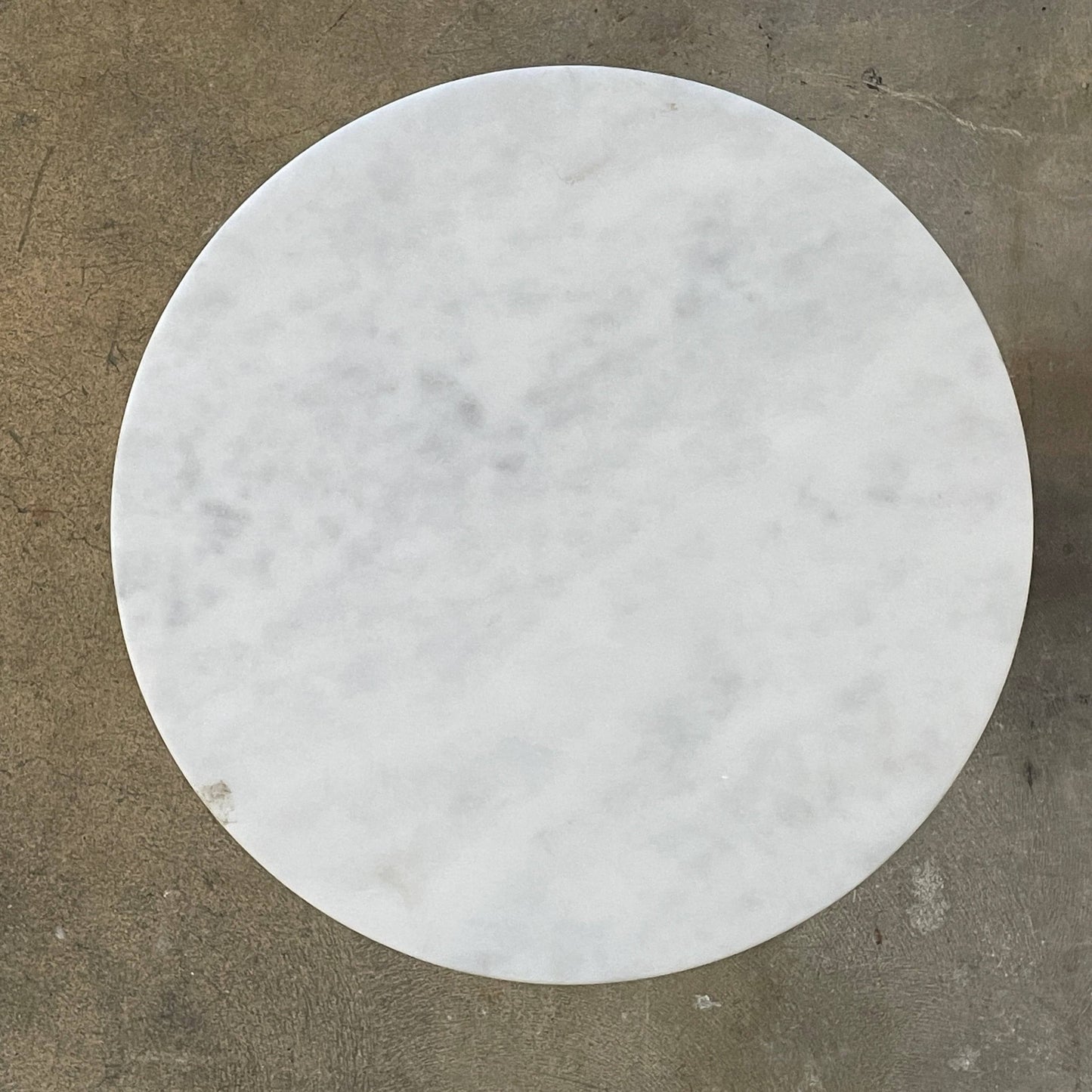 Table d'appoint avec plateau en marbre