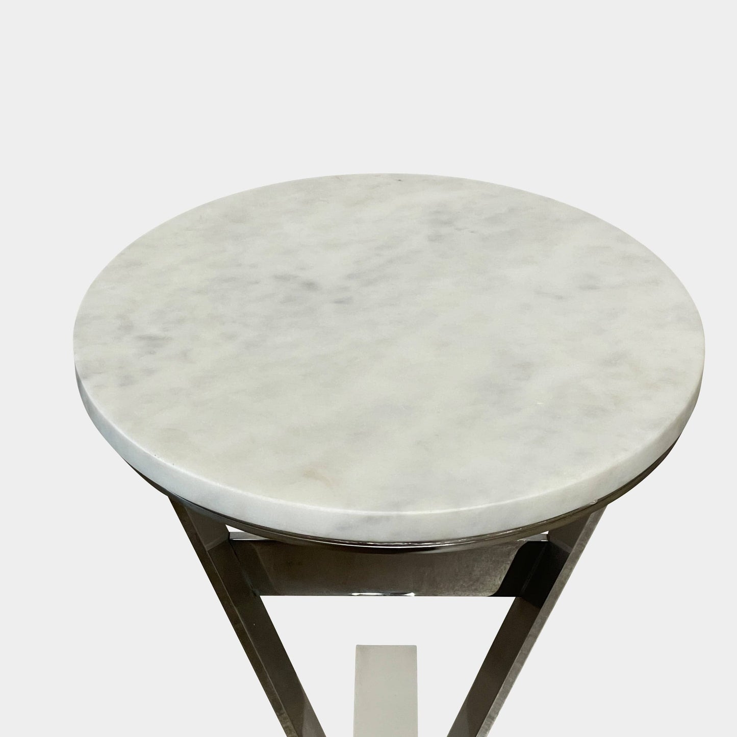 Table d'appoint avec plateau en marbre