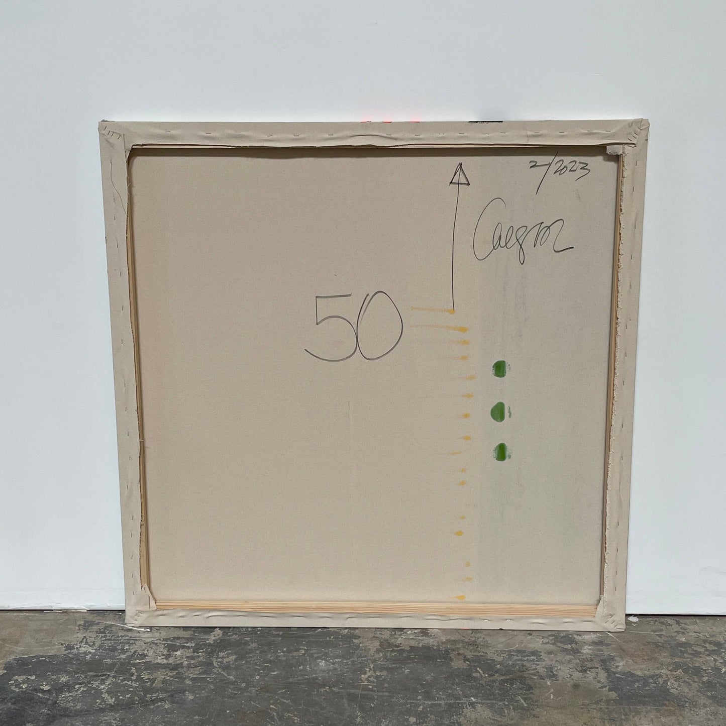 Allison Caesar, Peinture : Sans titre #50